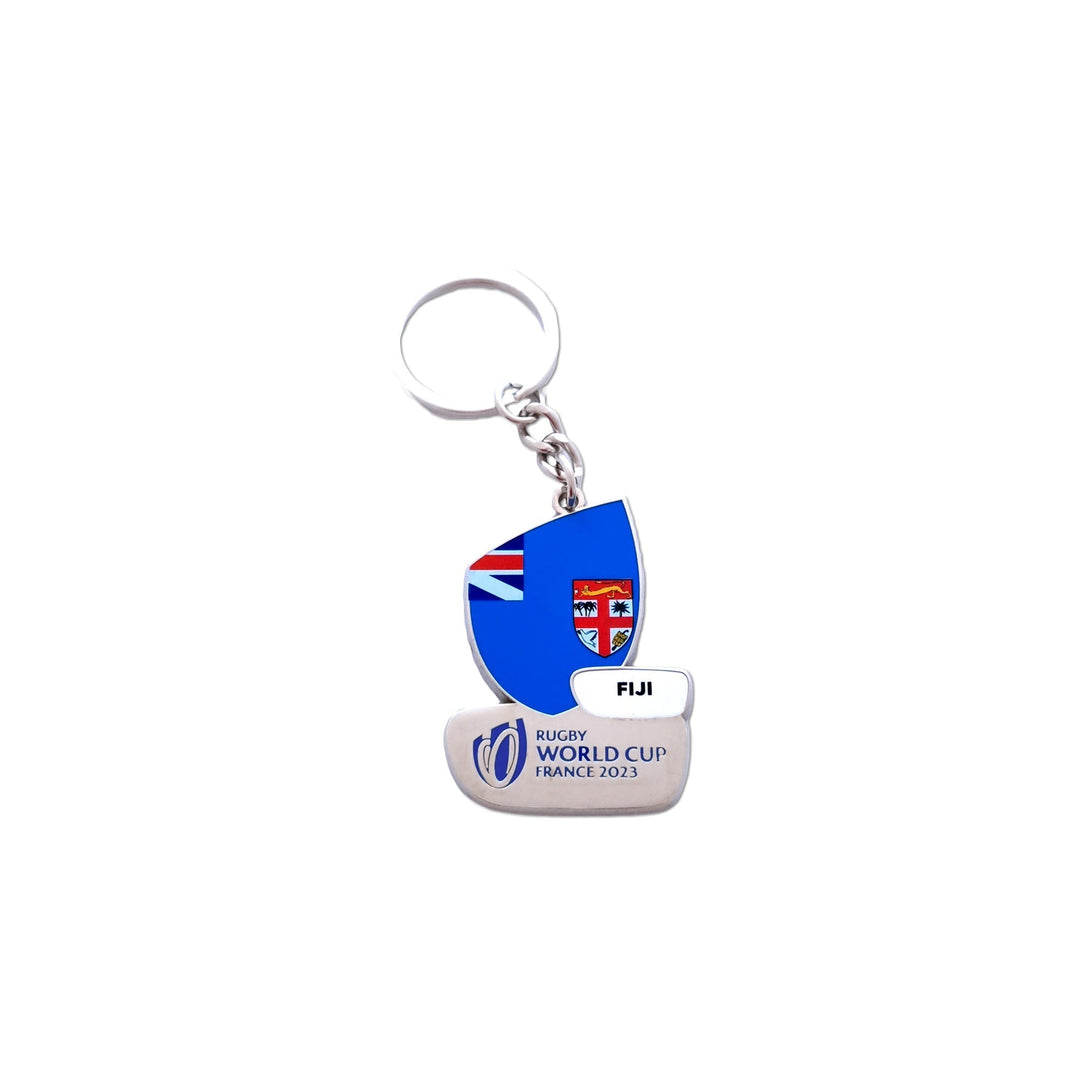 Rugby World Cup 2023 Fiji Flag Keyring - Trofe - Absolute Rugby