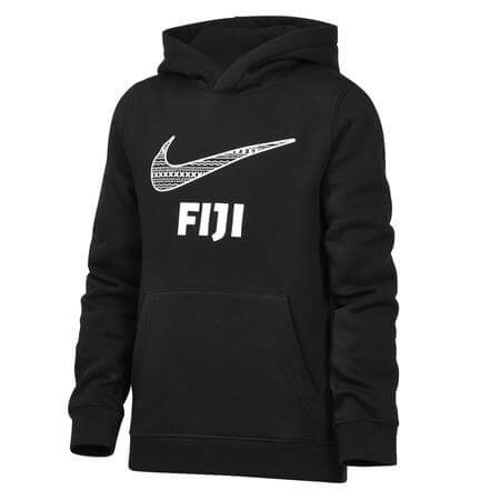 Fiji Youth Nike Swoosh Club Over The Head Hoodie - Nike Fiji - Absolute Rugby