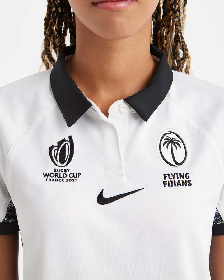 Nike Women's Rugby World Cup 2023 Fiji Home Stadium Jersey - White